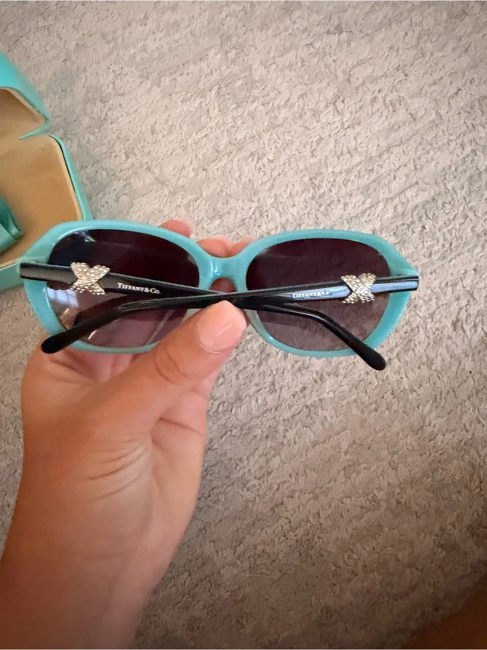 Tiffany & Co. Eyewear Case in Tiffany Blue